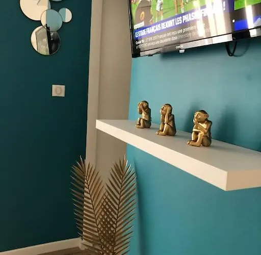 公寓 T2 Chaleureux A 5 Mn Du Centre/plage Avec Parking